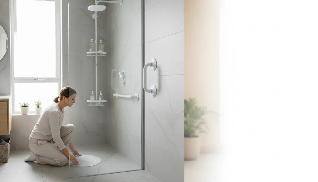 Appartement en location: sécuriser la douche sans abîmer - Image de couverture