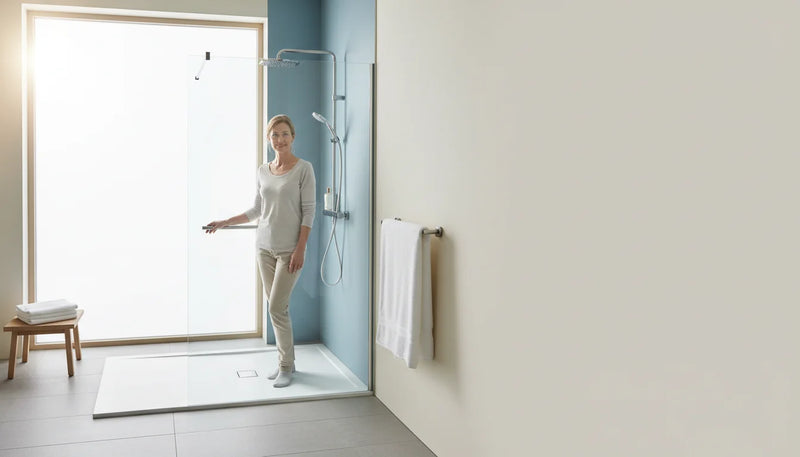 Bains PMR: définition d’un receveur extraplat accessible - Image de couverture