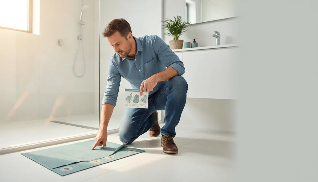 Quand remplacer un tapis de douche antidérapant: signes clés - Image de couverture