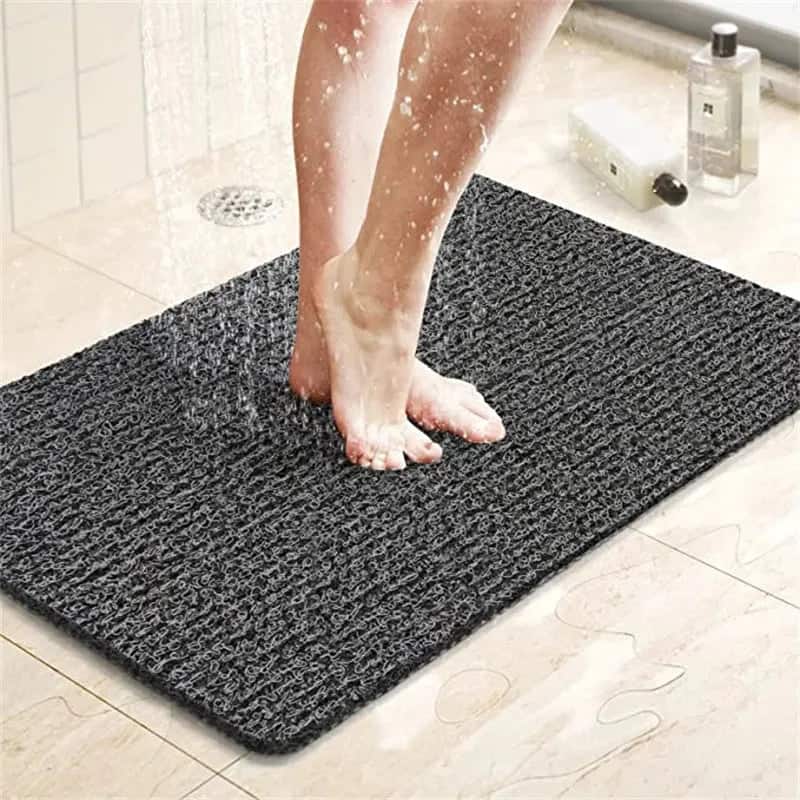 Tapis de Douche Antidérapant Noir